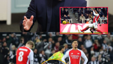 "Saliba and Gabriel"–Gary Neville says Arsenal Defenders are to blame After Carabao Cup Exit