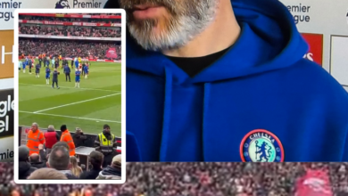 (Video): Enzo Maresca’s Unexpected Gesture to Chelsea Fans and Jorginho After Painful Arsenal Defeat