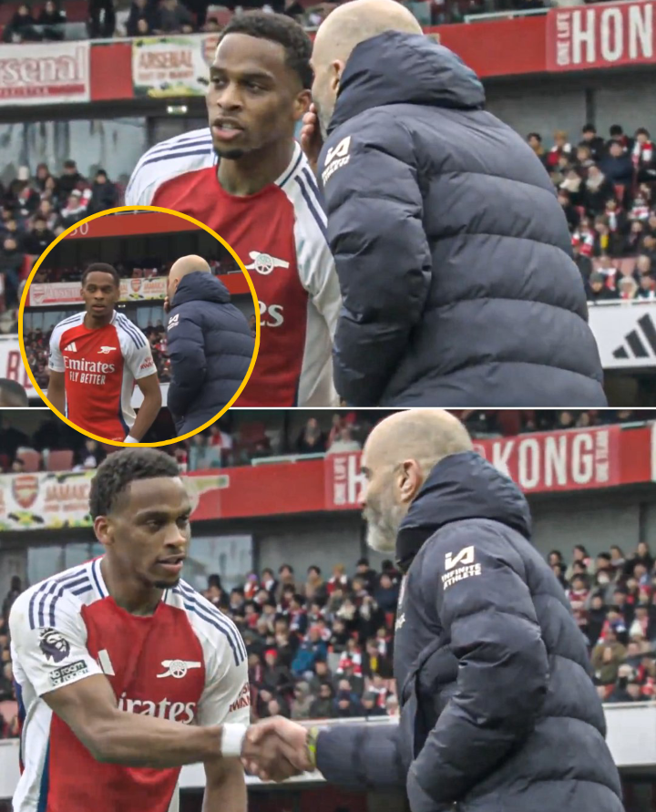 REVEALED: What Jurrien Timber Told Enzo Maresca After Arsenal’s Win Over Chelsea