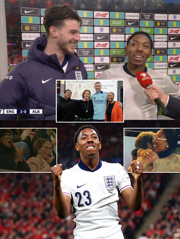 WATCH: Caught on Camera Myles Lewis-Skelly’s Family Reaction On His Record-Breaking England Debut Goal