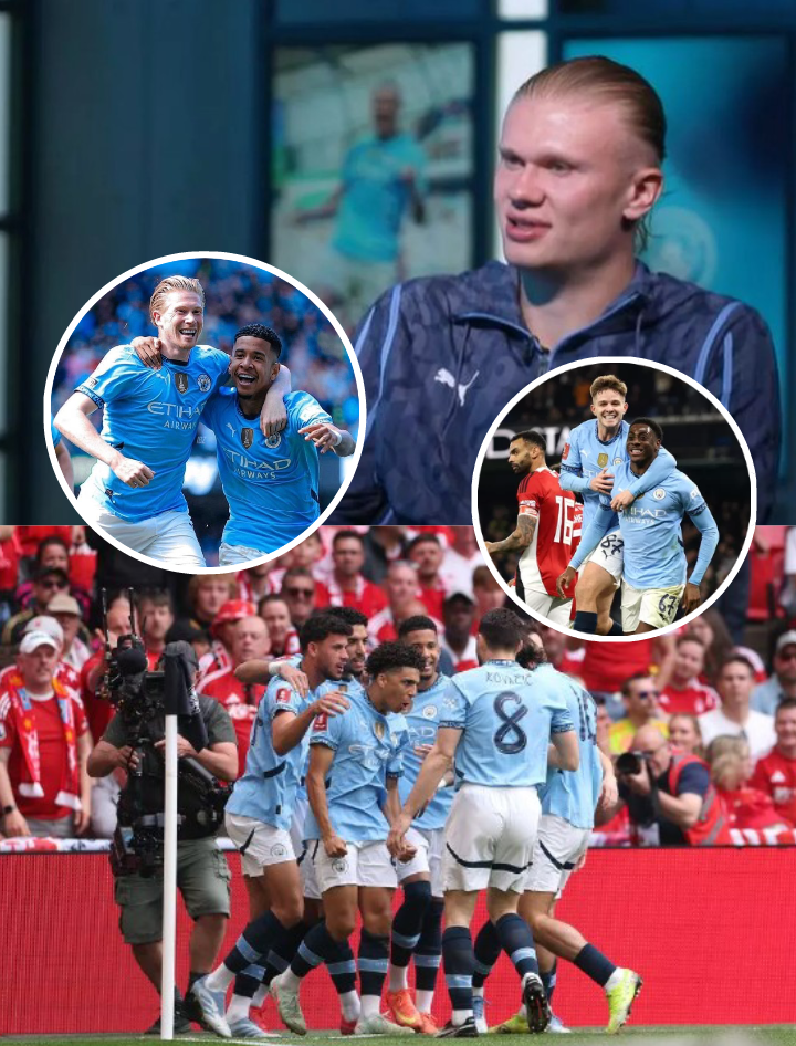 Haaland Admits FA Cup Glory Won’t Erase Man City’s “Not Good Enough” Season