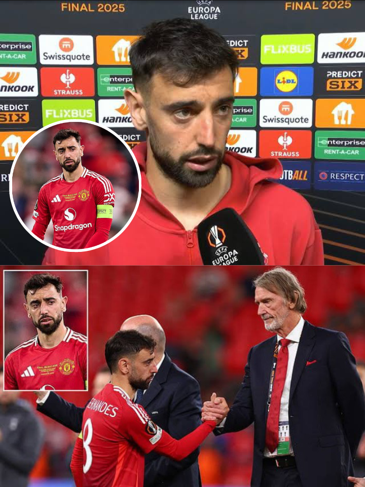 Bruno Fernandes Breaks Silence on Manchester United Exit After Europa League Final Defeat