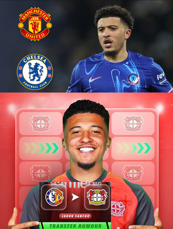 Jadon Sancho Could Reunite with Coach he fell out with in Stunning Transfer Twist