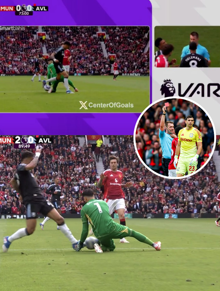 “Worst Decision of the Season!”—Fans Stunned by Controversial Call in Man Utd vs Aston Villa Clash, Dubbed the Worst Decision of the Season