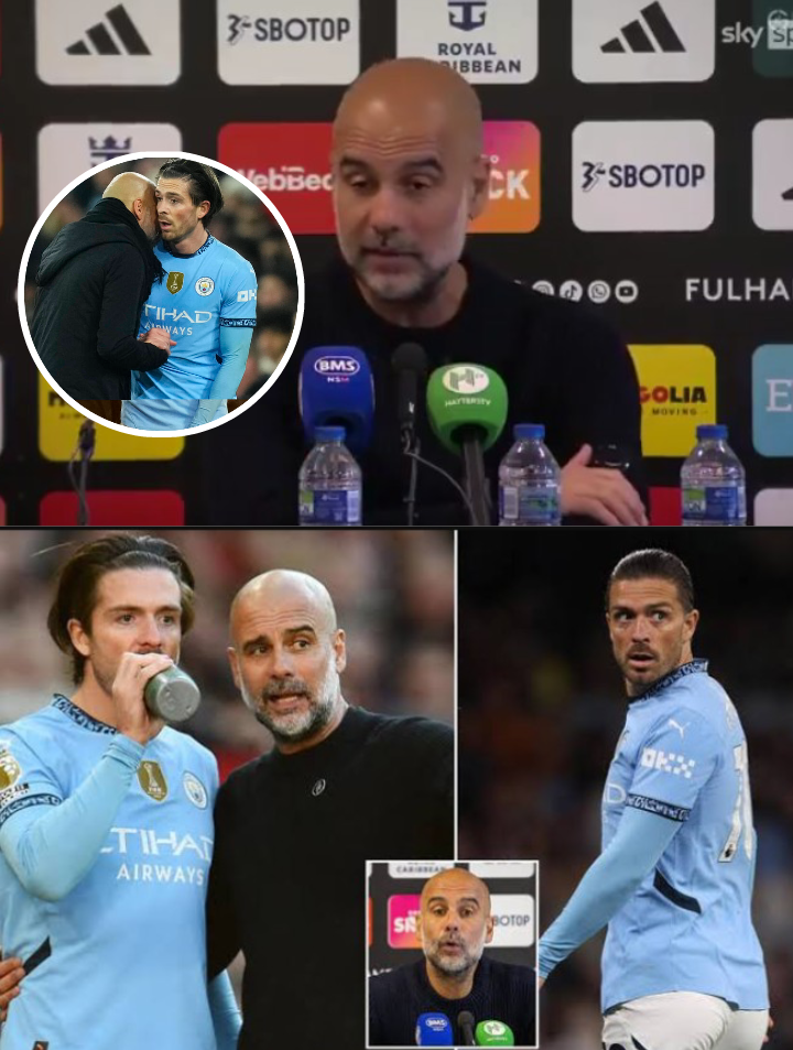 Pep Guardiola Breaks Silence on Leaving Jack Grealish Out of Man City Squad Against Fulham