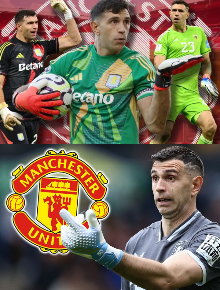 🚨 Emiliano Martinez Set for Sensational Move to Manchester United as Summer Exit Looms from Aston Villa!