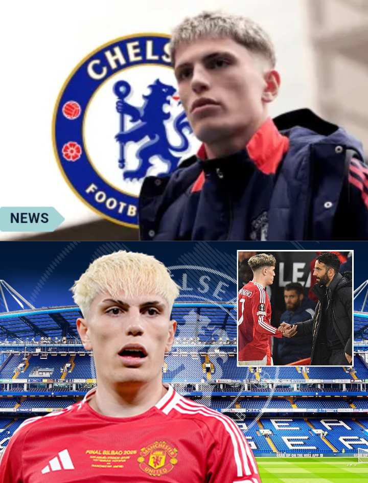 BREAKING: Garnacho Orders Agent to Tell Chelsea Boss Enzo Maresca – “I Want the Move!”