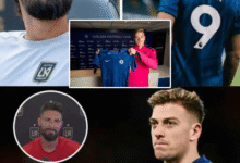 Olivier Giroud Backs Chelsea’s New No.9 Liam Delap to Break “Curse” and Shine at Stamford Bridge
